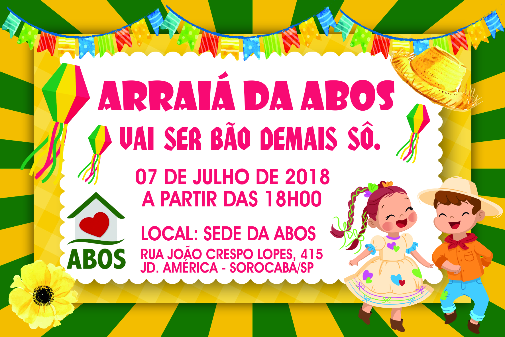 FESTA JULINA 07/07/2018